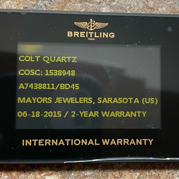 Breitling colt quartz watch - Picture 5 of 11